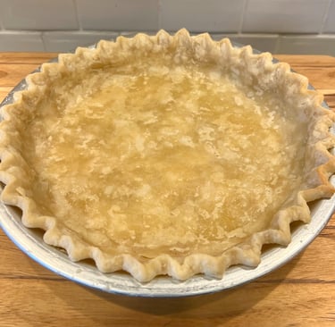 par-baked pie crust