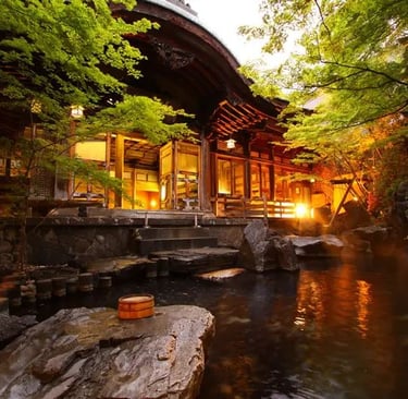 Hot springs japan onsen hot baths