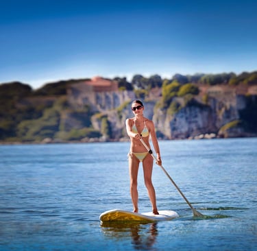 Stand up paddle in Cannes 
