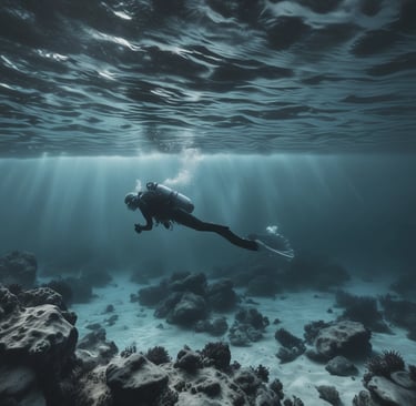 a man riding a skateboard down the side of a ramp