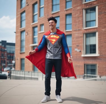A wooden tray containing a variety of items arranged neatly. There is a deck of tarot cards with a card depicting a woman and a lion. The word 'Lumina Tarot' is printed on a visually appealing card with colorful watercolor splashes. Other items include a small Buddha statue, a crystal, a beaded bracelet, a feather, a circular object with the word 'YES', and a potted succulent plant. The tray is placed on a pink fur-like surface.
