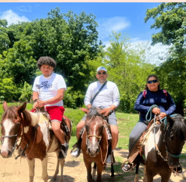 recorrido a caballo