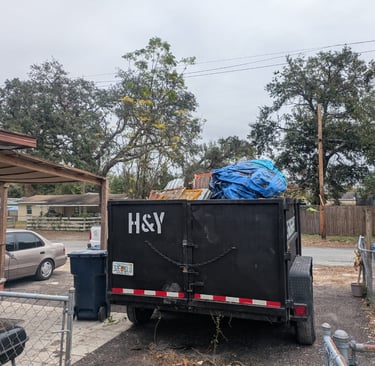 Dumpster Trailer Rental and junk removal