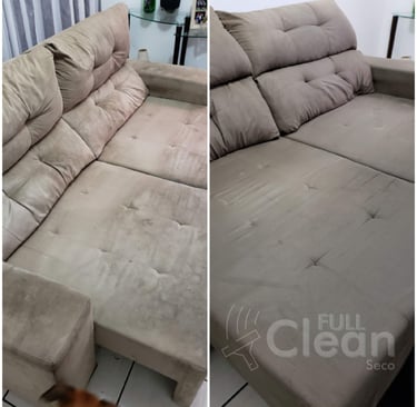 Limpeza e higienizacao de sofa