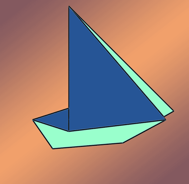 Origami Barca a Vela