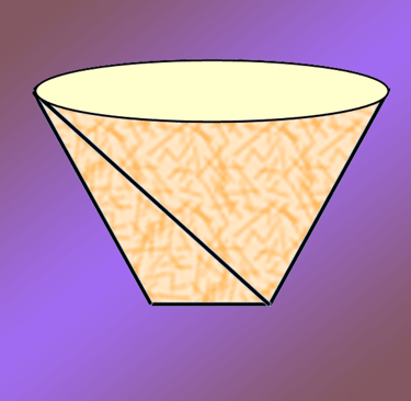 origami bicchiere