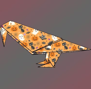Origami di un Corvo