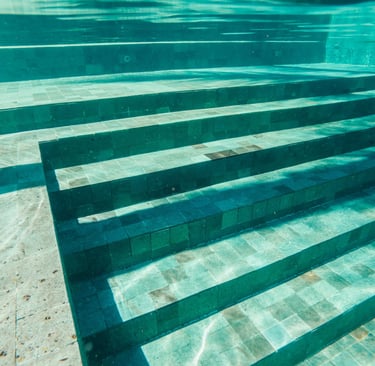 eau verte piscine