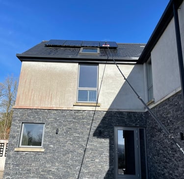 Cleanmax: Safe, efficient high-reach solar panel cleaning for larger or hard-to-access installations