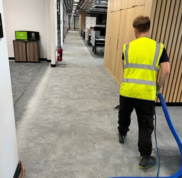 Cleanmax: Professional carpet cleaning with fast drying times.