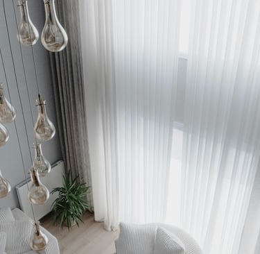 Professional measuring window for tailored blinds fitting