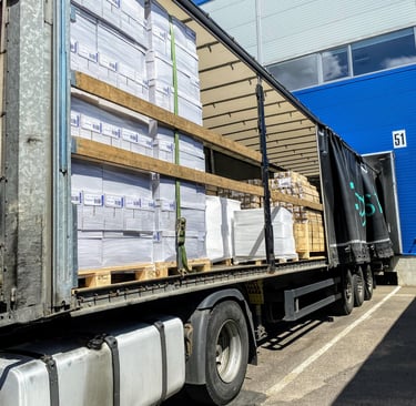 Dalinių krovinių gabenimas Vakarų ir Pietų Europoje | Easting Road Freight.