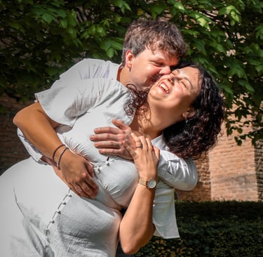 Verlovingsshoot in Den Haag