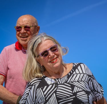 Koppelfotoshoot aan het strand