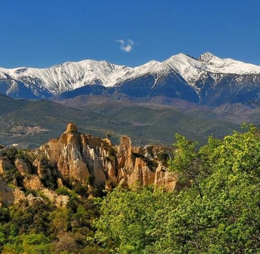Vue sur le Canigou 