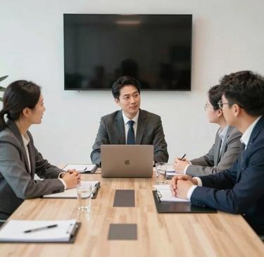 a group of boats floating on top of a river