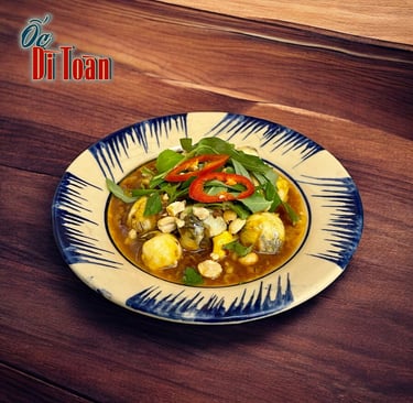 Cút lộn xào me - top món ngon tháng 10 tại ốc Dì Toàn