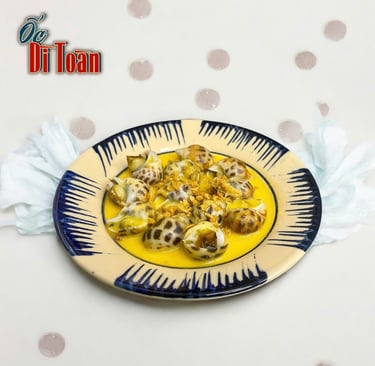 Ốc hương bơ tỏi tai Ốc Dì Toàn - Quán ngon quận Bình Thạnh