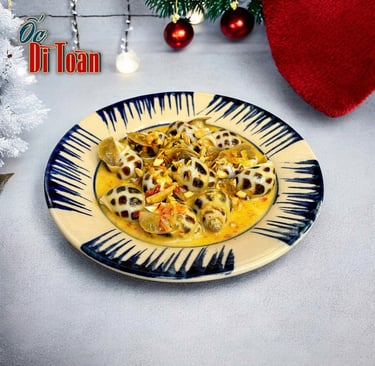Ốc hương sốt bơ cay - món ngon tại Ốc Dì Toàn - Ốc ngon quân Bình Thạnh