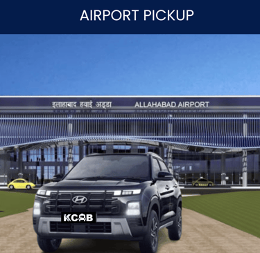 airport taxi service in pryagraj, cab service prayagraj