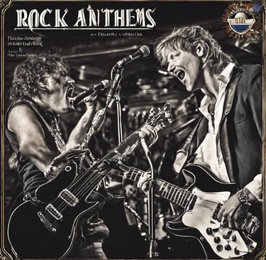 a man playing guitar and singing into a microphone