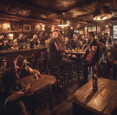 a red light in a window