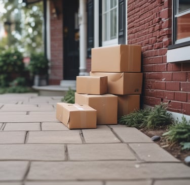 A busy electronics store with multiple counters and customers. Several advertisements and electronics brand logos, such as Canon and SanDisk, are visible on the walls. Customer service representatives in uniform are assisting customers. The setting is dimly lit, giving it an indoor market ambiance.