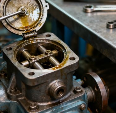 Maintenance of rotary and piston compressror | wemano