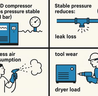  variable speed compressors Stable pressure reduces|wemano
