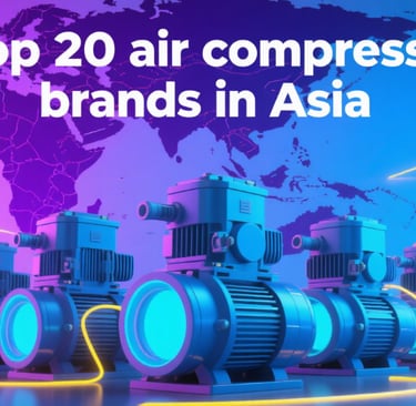 Top 20 air compressor brands in Aisa