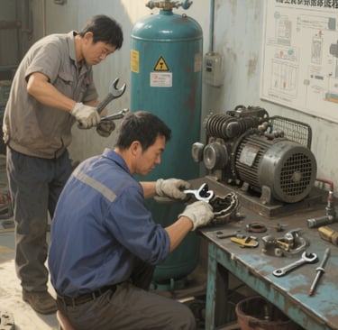 Repair Replace an Air Compressor Tank