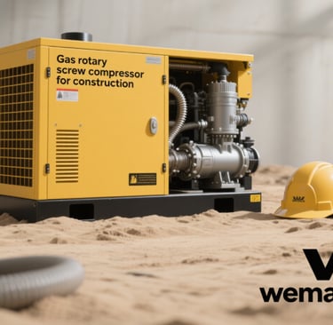 Heavy Duty Gas Powered Compressor