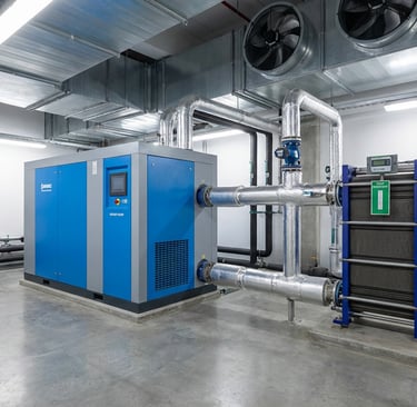 air compressor heat recovery system improving energy efficiency