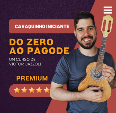 Cavaquinho Iniciante - do zero ao pagode - Premium