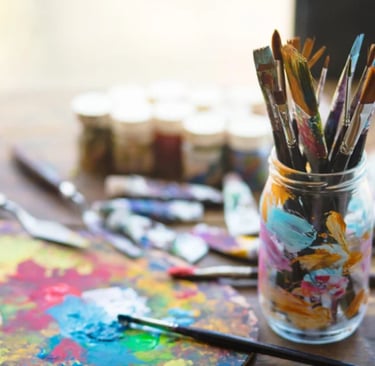 expression artistique et la créativité lors des ateliers Ecl’OSons.
