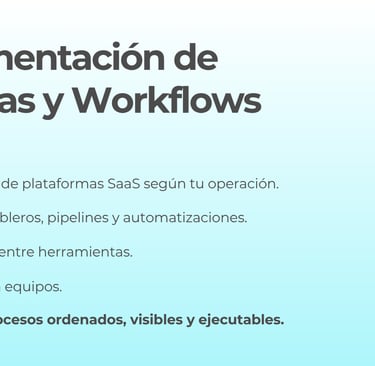 Implementación de Sistemas y Workflows