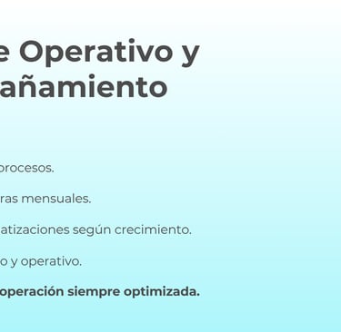 Soporte Operativo y Acompañamiento