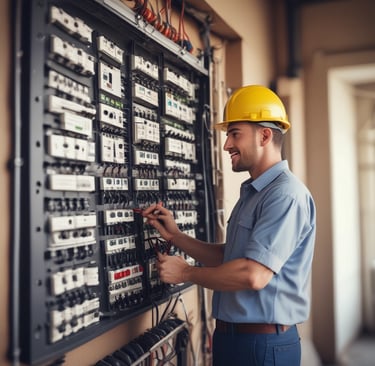black blue and yellow textile