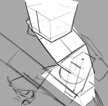 Fundamento de Perspectiva desenho