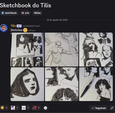 Servidor de Arte no Discord