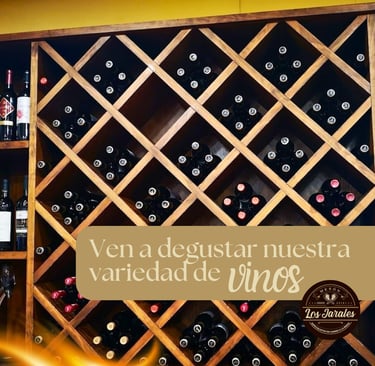 ven a degustar nuestra variedad de vinos