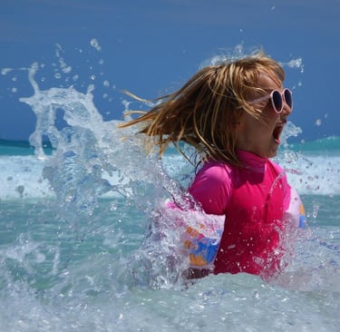 Nyaralás gyerekkel, elvan a gyerek, ha játszik, családbarát szállás, fejlesztés