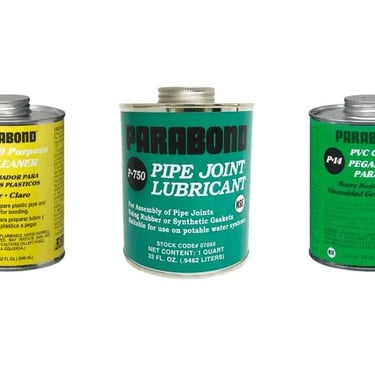 Tangit PVC-U and PVC-C pipe adhesive products used for plumbing systems in the UAE