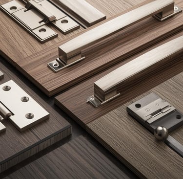 Premium branded hardware and laminate quality check
