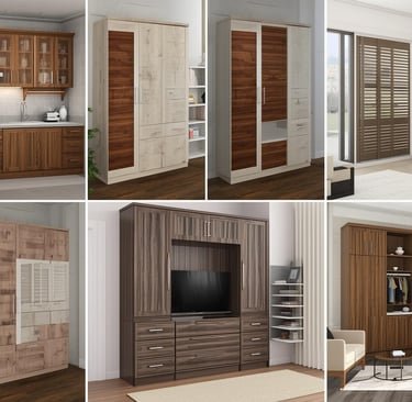 Choosing laminates and hardware based on usage area