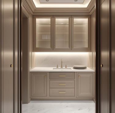 High quality hardware and laminates for premium interiors