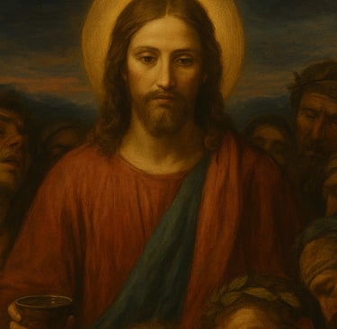 drunks around Jesus