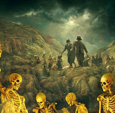 The dead and the living