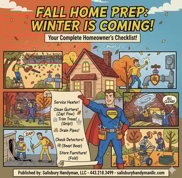 Image showing fall home checklist