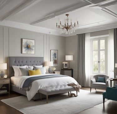 red textile on white wall